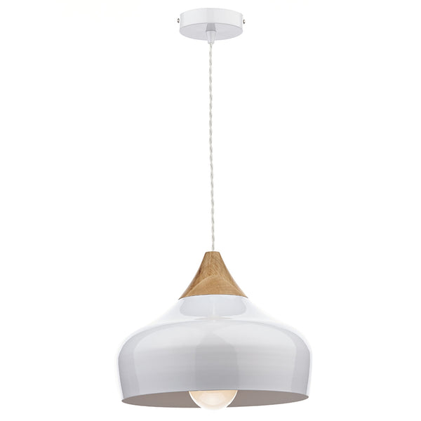 Gaucho Pendant Light in White