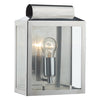 Notary Exterior Wall Light in Stainless Steel
