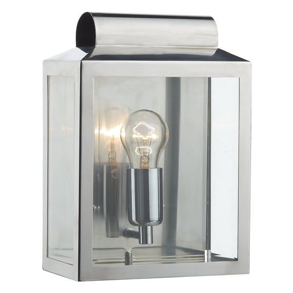 Notary Exterior Wall Light in Stainless Steel