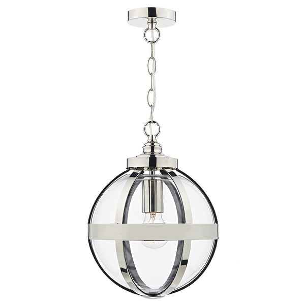 Heath Pendant in Polished Nickel
