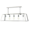 Academy 5 Light Pendant in Stainless Steel