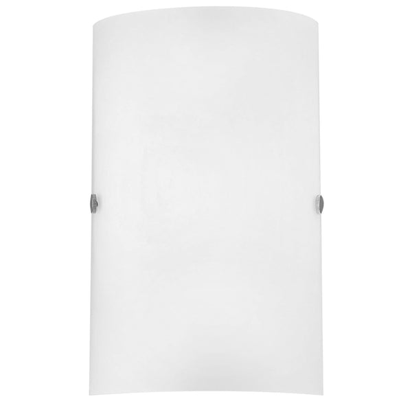 Troy 3 White Satinated Glass Wall Light