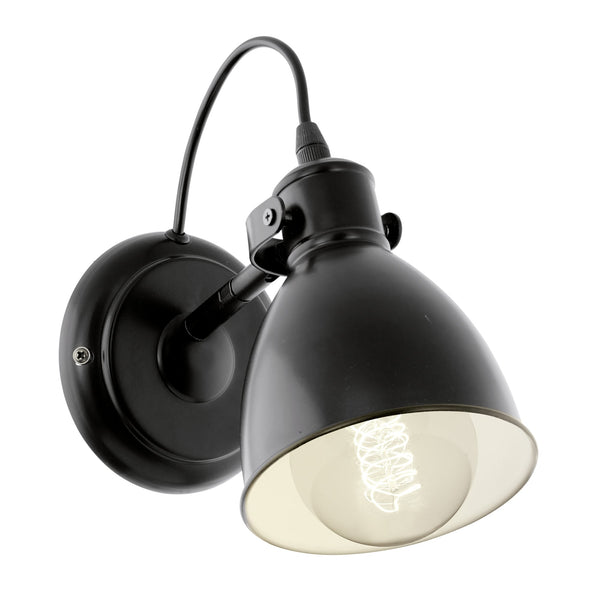 Priddy Wall Light in Black