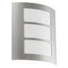 City Outdoor IP44 Stainless Steel Wall Light