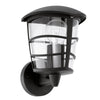 Aloria Black IP44 Exterior Cast Aluminium Up Wall Light