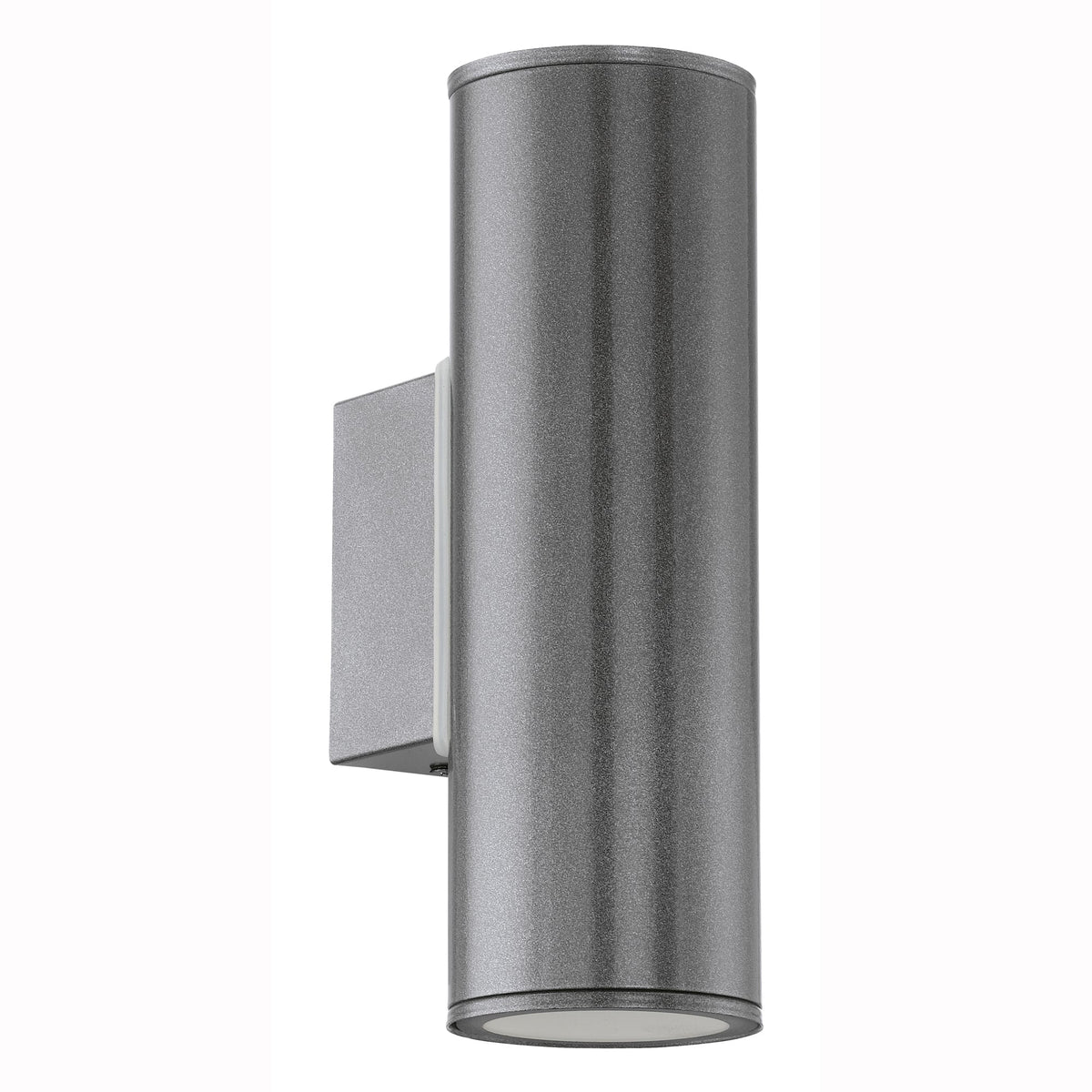 Riga IP44 Exterior Up and Down Wall Light in Anthracite
