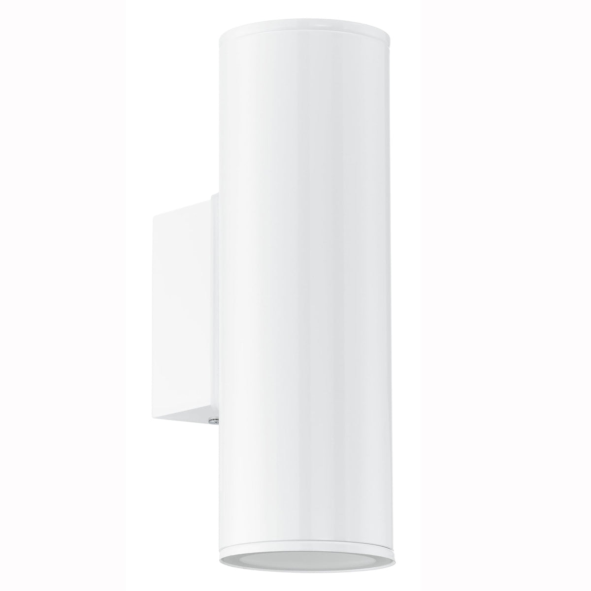 Riga IP44 Exterior Up and Down Wall Light in White