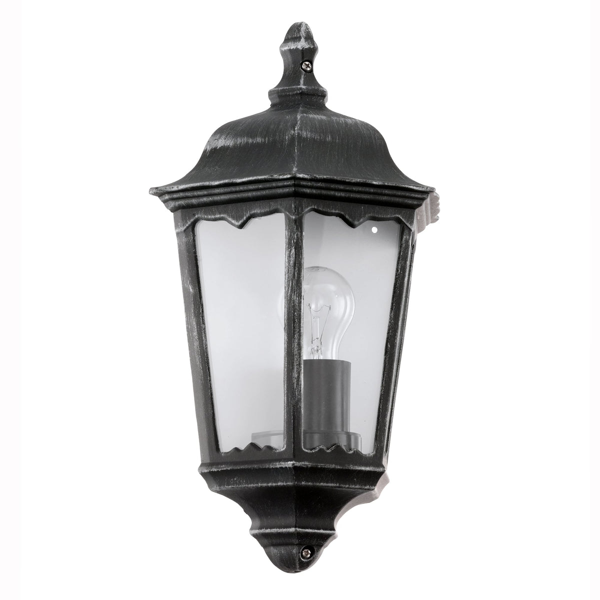 Navedo Black IP44 Exterior Cast Aluminium Wall Light
