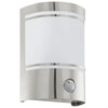 Cerno PIR Outdoor IP44 Stainless Steel Wall Light