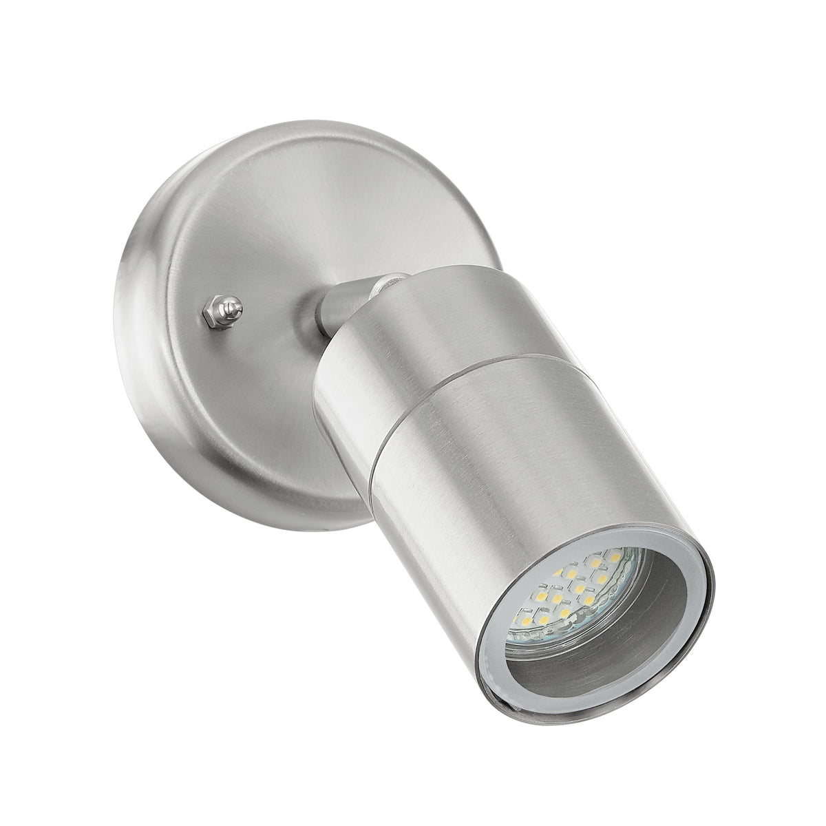 Stockholm LED IP44 Exterior Stainless Steel Wall Light