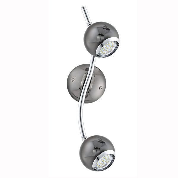 Bimeda LED Double Ball Spotlight in Nickel