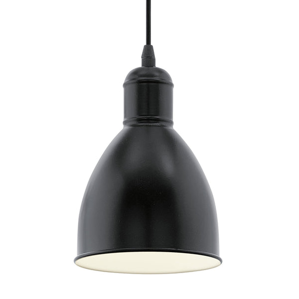 Priddy 150mm Single Pendant Light in Black