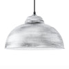 Truro 2 Antique Silver Finish Vintage Steel Pendant