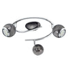 Bimeda LED Triple Ball Spotlight in Nickel