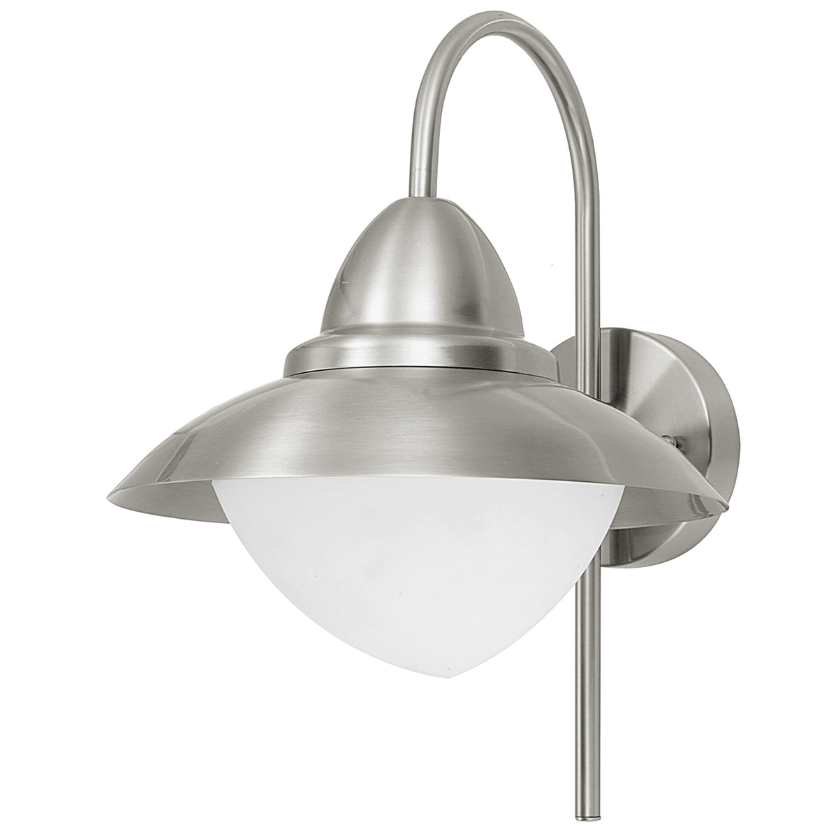 Sidney Outdoor IP44 Stainless Steel Wall Light