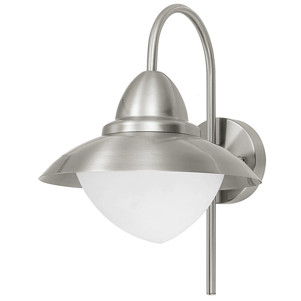 Sidney Outdoor IP44 Stainless Steel Wall Light