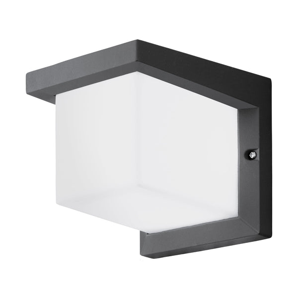 Desella 1 LED Exterior Wall Light in Anthracite