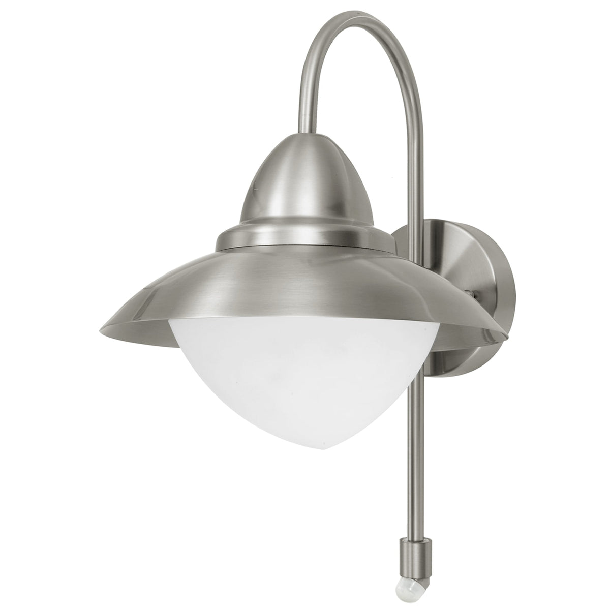 Sidney PIR Outdoor IP44 Stainless Steel Wall Light