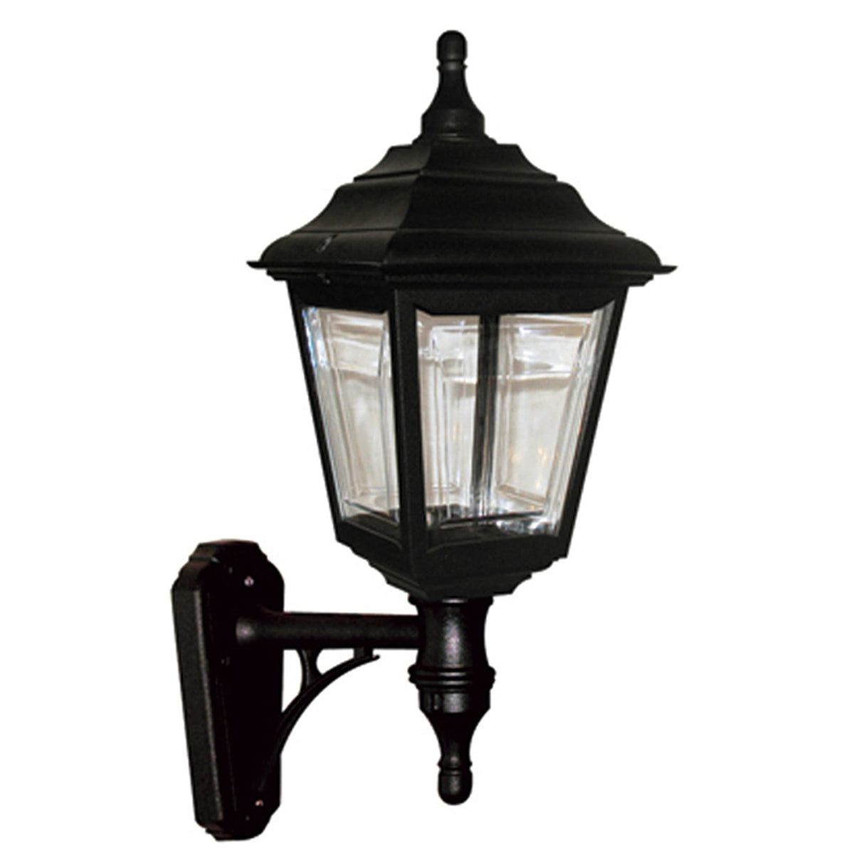 Kerry 4 Sided Coastal Wall Up or Down Light in Black