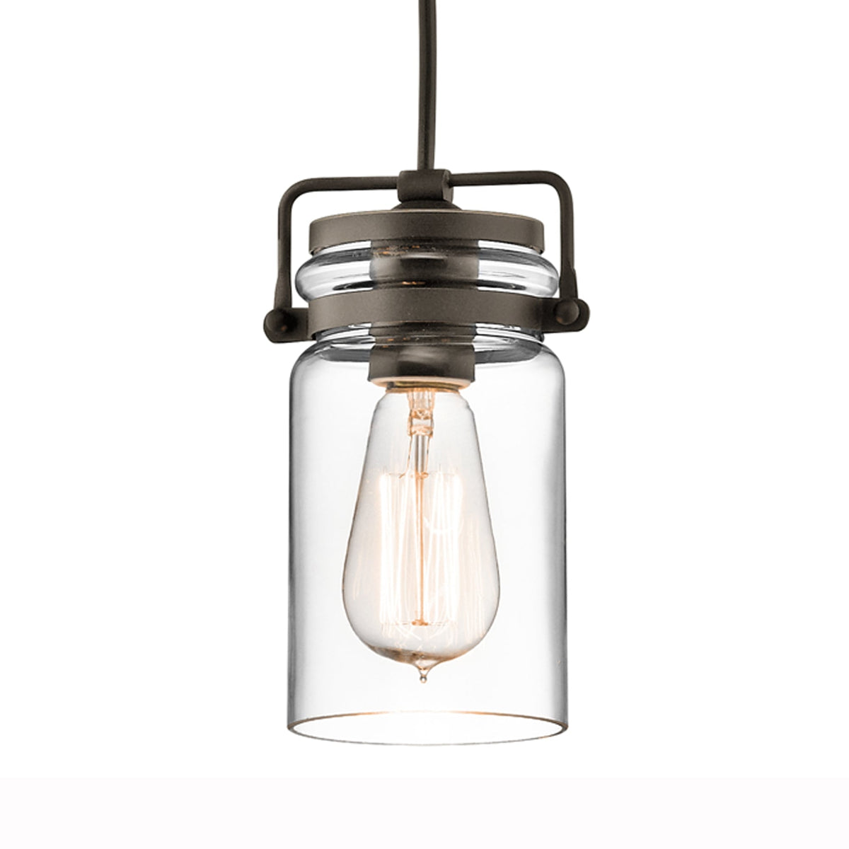 Brinley Mini Pendant In Olde Bronze