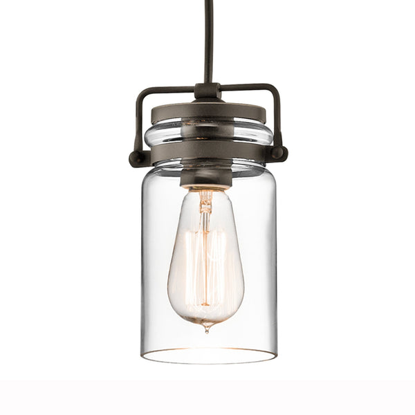 Brinley Mini Pendant In Olde Bronze