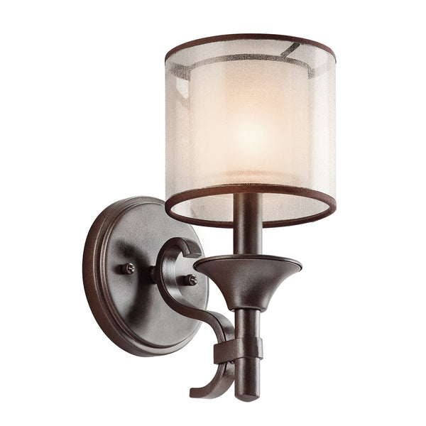Lacey Wall Light in Mission Bronze