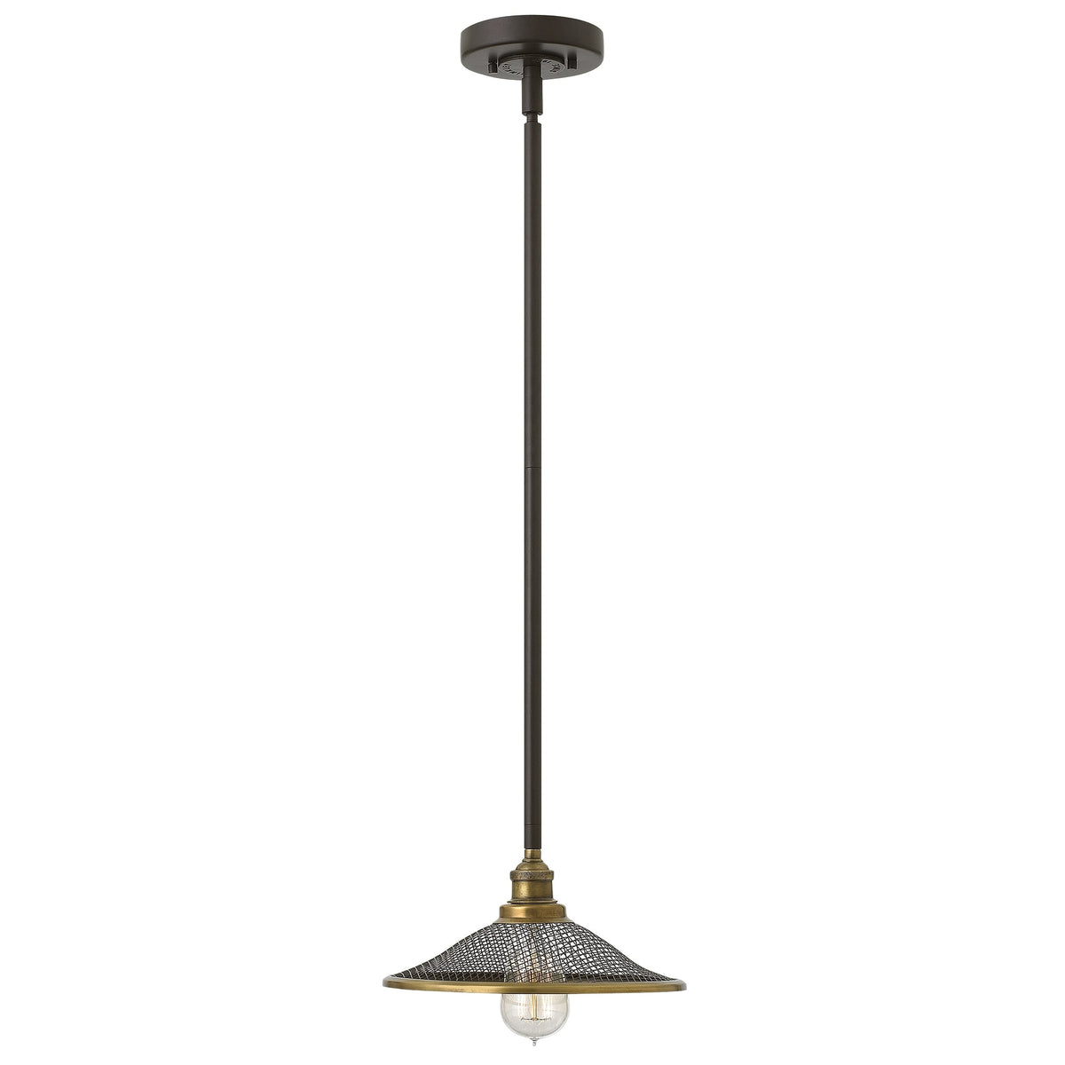 Rigby Pendant in Buckeye Bronze