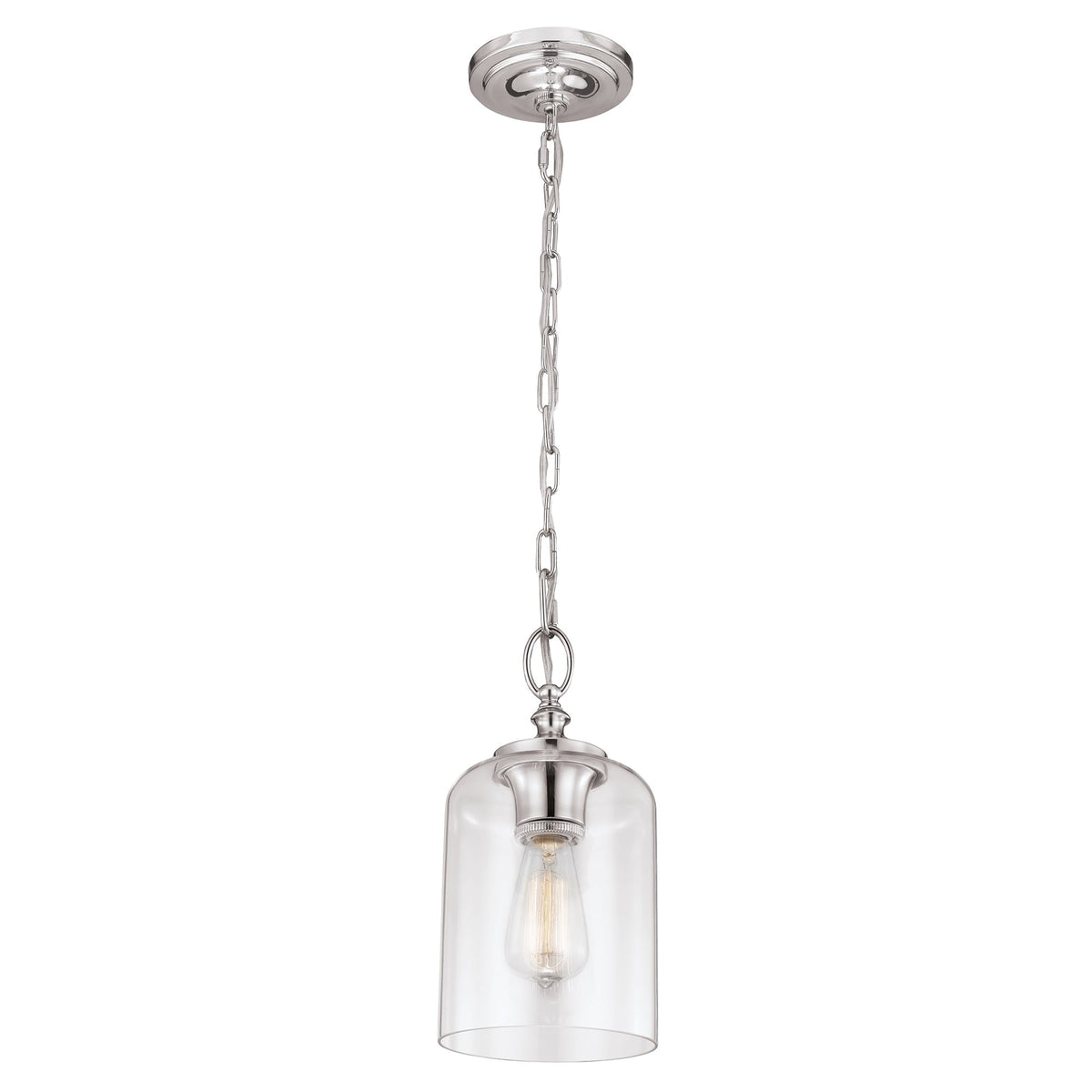 Hounslow Mini Pendant in Polished Nickel