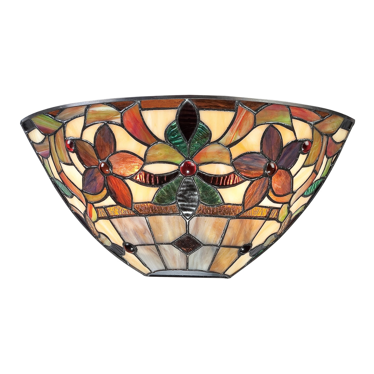 Tiffany Kami Wall Uplighter in Vintage Bronze