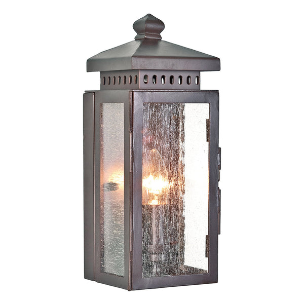 Matlock Wrought Iron Outdoor Wall Light