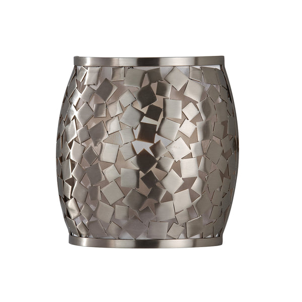 Zara Wall Light In Brushed Steel