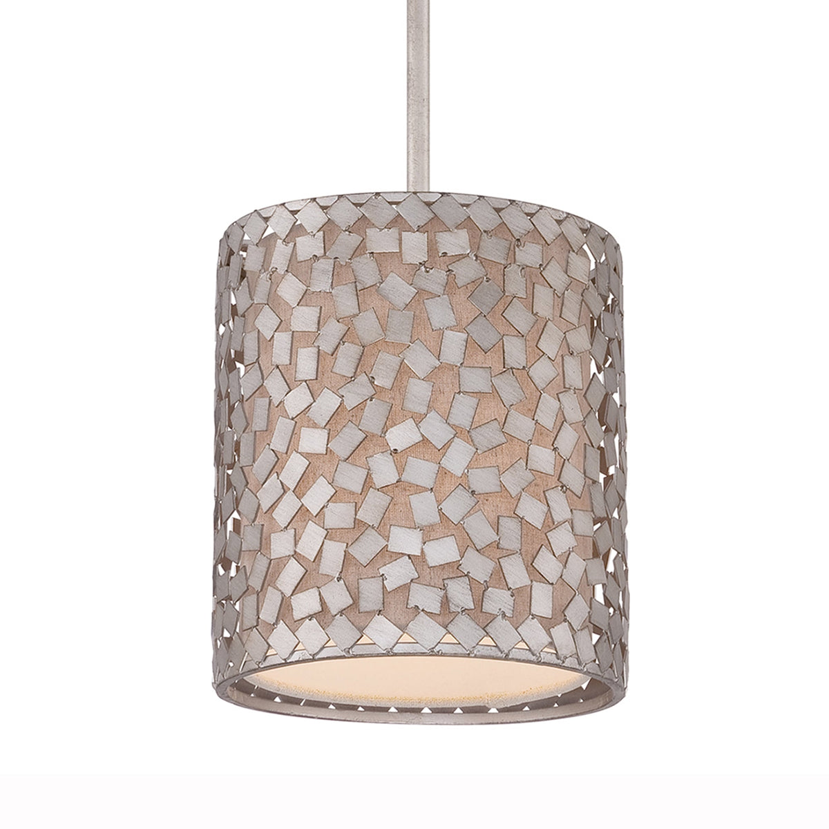 Confetti Mini Pendant in Old Silver