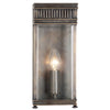 Holborn IP44 Exterior Small Half Lantern Wall Light in Dark Bronze