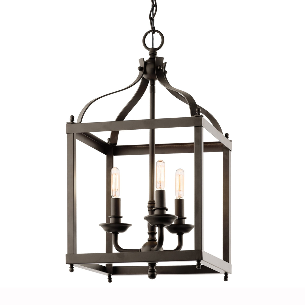 Larkin Medium Pendant in Olde Bronze
