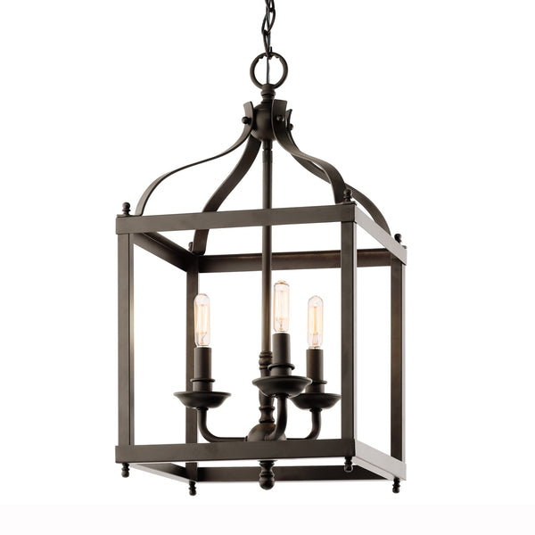 Larkin Medium Pendant in Olde Bronze
