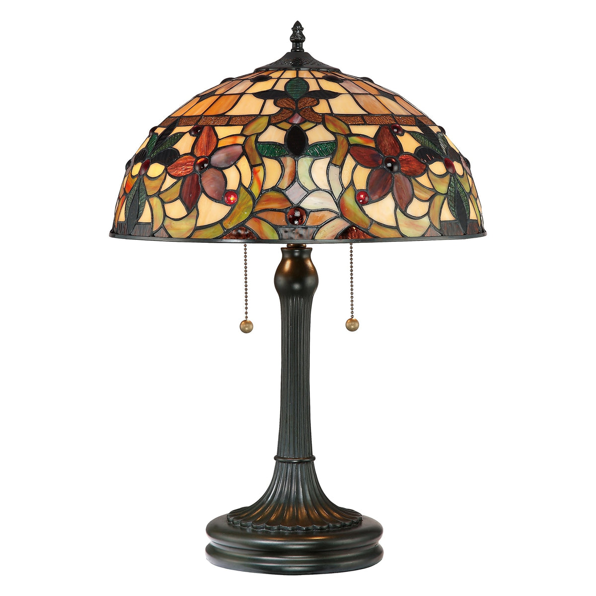 Tiffany Kami Table Lamp in Vintage Bronze