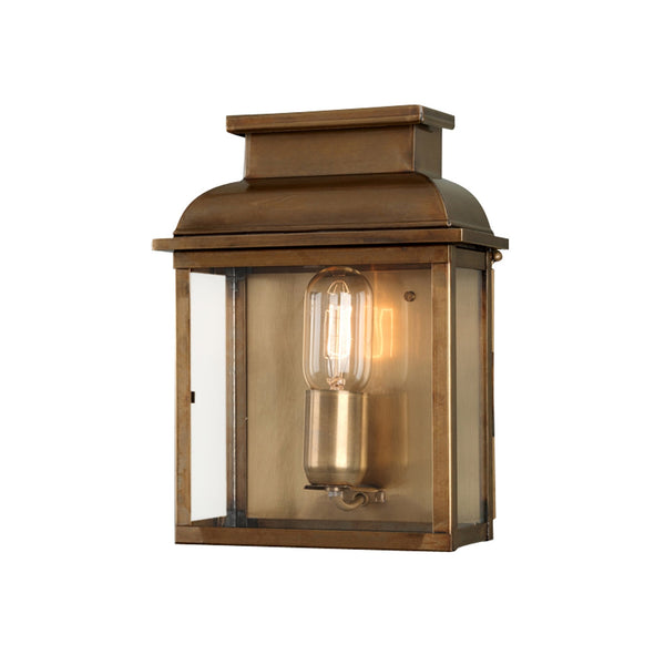 Old Bailey Solid Brass Outdoor Wall Lantern