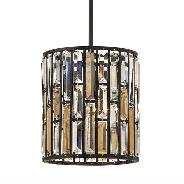 Gemma Mini Pendant in Vintage Bronze