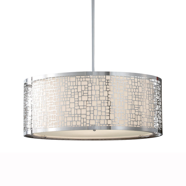 Joplin Large Pendant Light in Chrome
