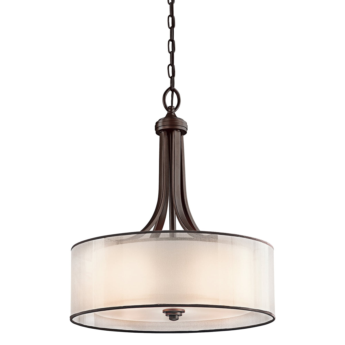Lacey Large Pendant in Mission Bronze