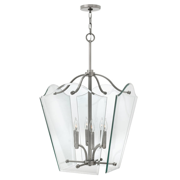 Wingate Bevelled Glass Large Pendant