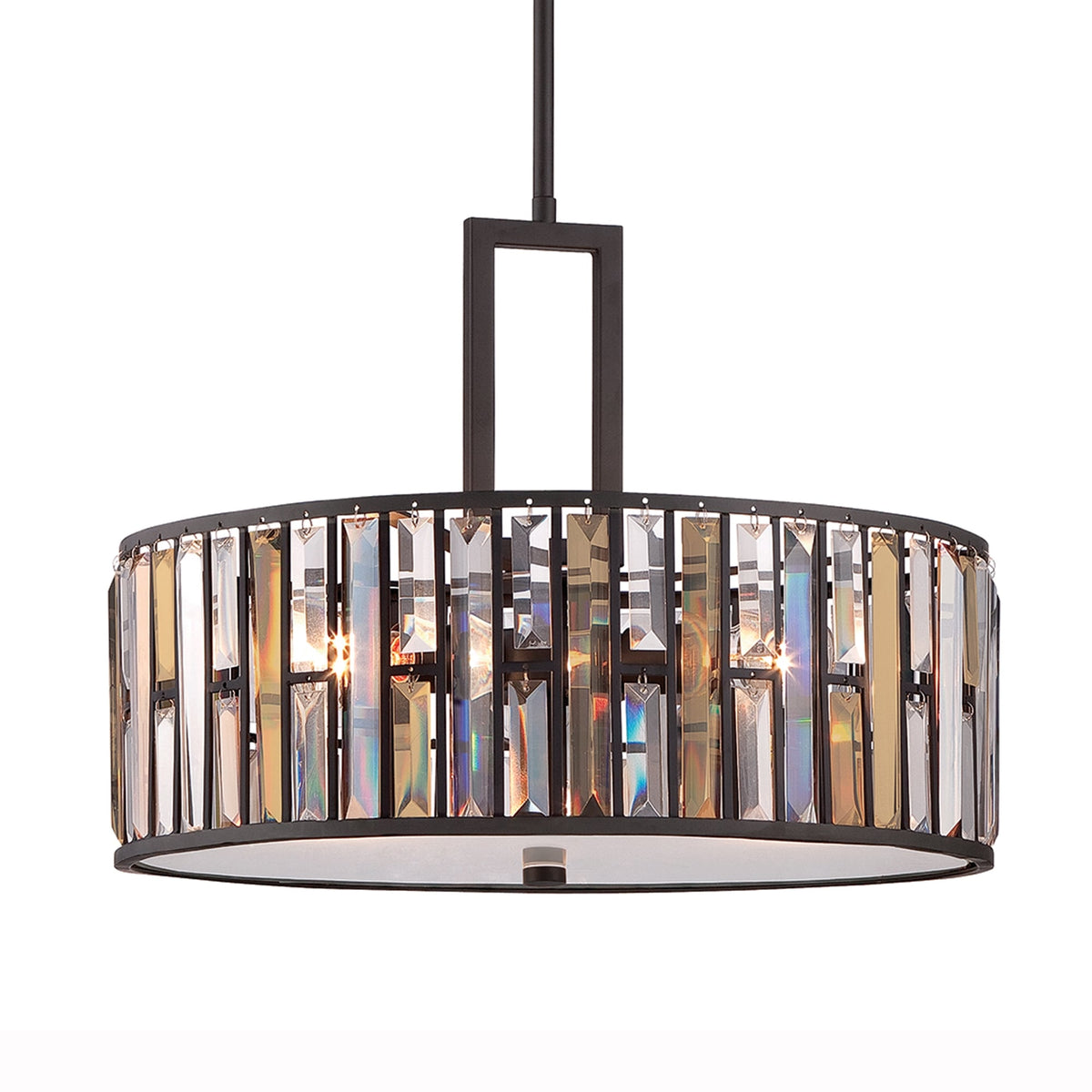 Gemma Large Pendant in Vintage Bronze