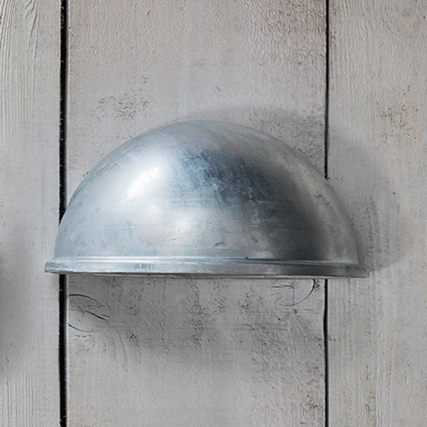 St Ives Eye Light Exterior Galvanised Wall Light