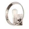 Theater Row Wall Light in Imperial Silver
