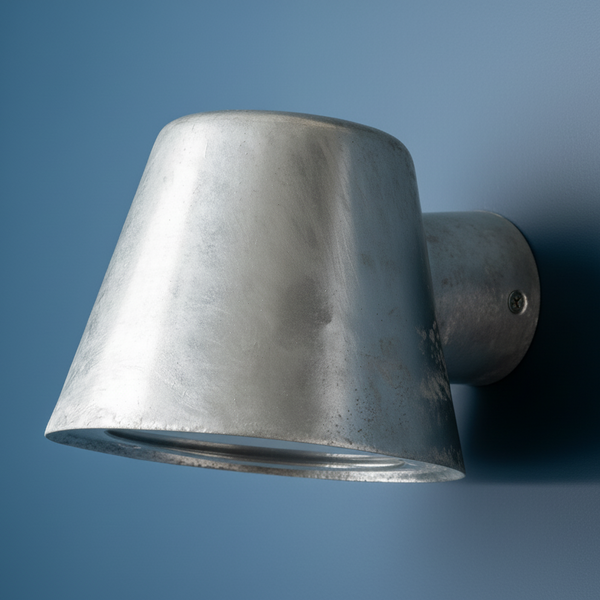 St Ives Exterior Galvanised Mast Light