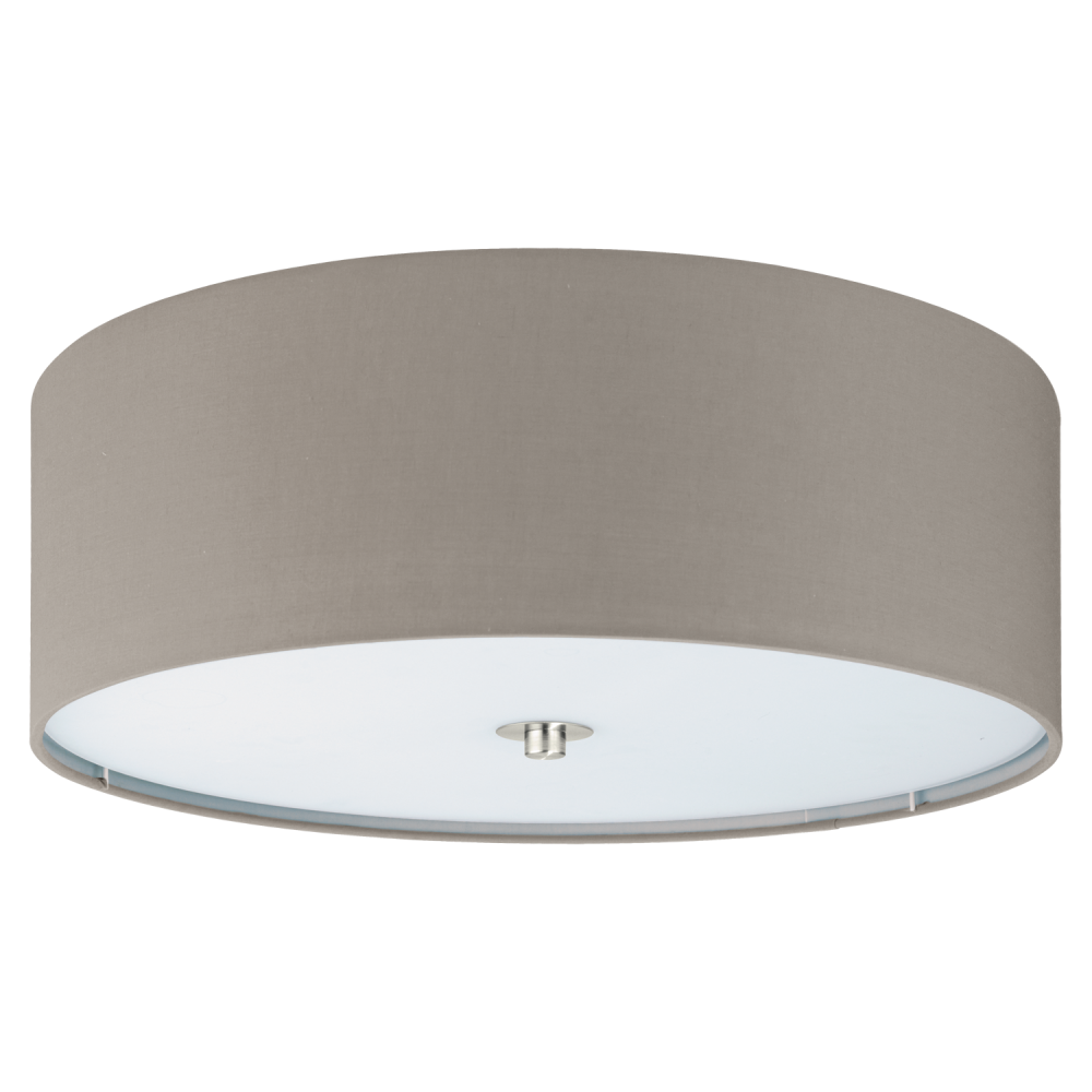 Pasteri Flush Ceiling Light in Taupe