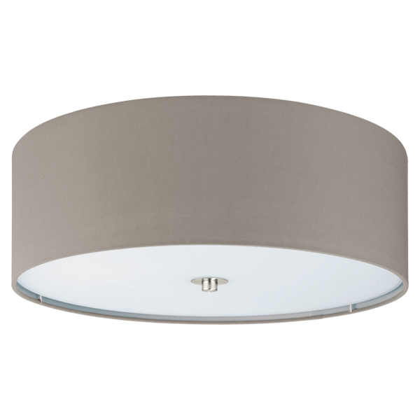 Pasteri Flush Ceiling Light in Taupe