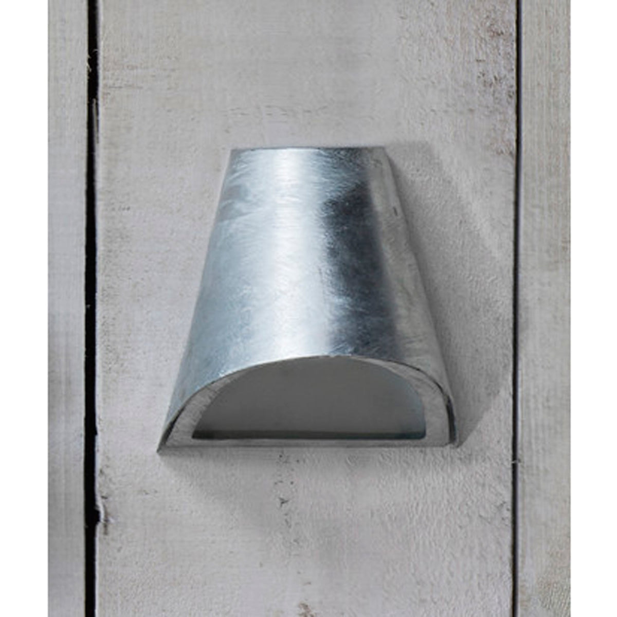 St Ives Funnel GU10 Galvanised IP44 Exterior Wall Light