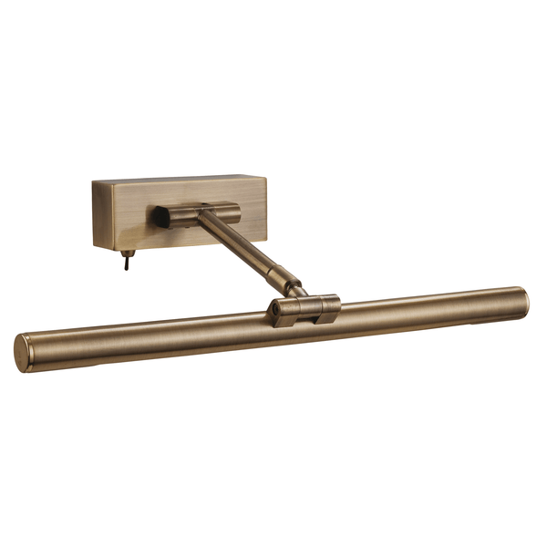 Antique Brass 8w LED 395mm Picture Light