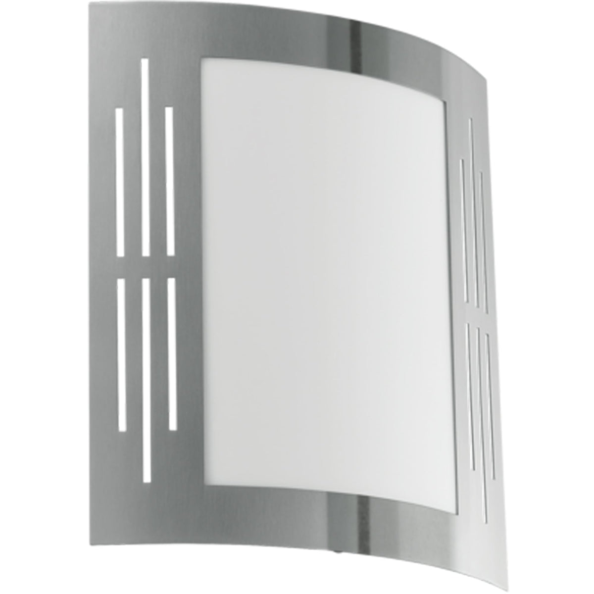 City Rectangle Window Outdoor IP44 Stainless Steel Wall Light